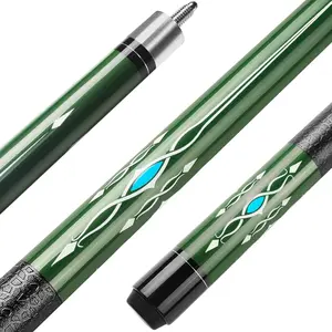 Billiard Cues Stick, 58" Pool Cues Canadian Maple  Leather  Grip 18 19 20 21 oz Pool Cue Stick for Bar House Pool Table