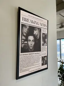 Sturniolo Triplets Band Vintage Poster