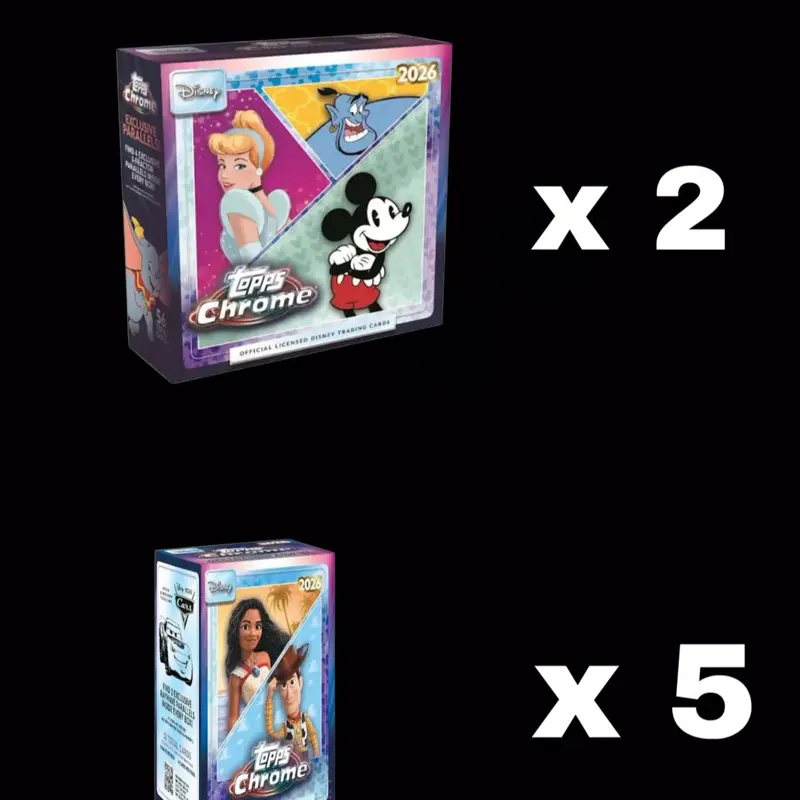 2026 Topps Disney Chrome (2 Mega Box + 5 Value Box) Break #9