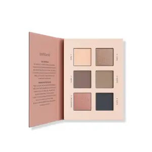 bareMinerals MINERALIST Ultranatural Talc-Free Eyeshadow Palette - 6 Color Neutral Shades for Everyday Makeup