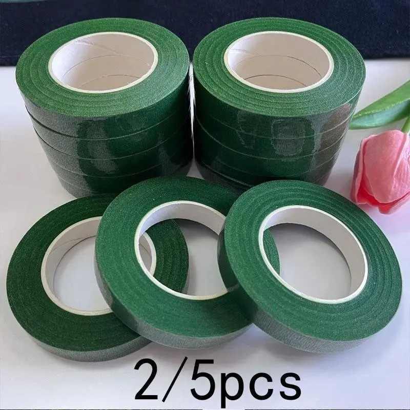 Self-adhesive Flower Bouquet Tape, Decorative Tape, Flower Stem Paper Tape, DIY Handmade Material Decoration, Flower Shop Wedding Supplies Packaging, Strong Adhesive Backing