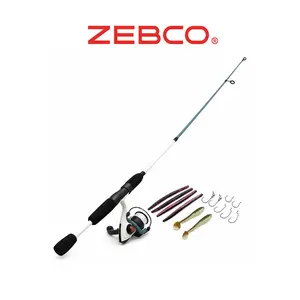 Zebco Custom Z Strike King Spinning Combo – 6'6" 2-Piece Medium Rod
