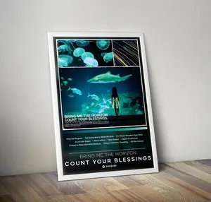 Bring me The Horizon Poster, Count Your Blessing Poster , Album Poste, Wall Decor Poster