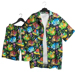 Pikmin PKM Set Hawaiian Shirt For All Ages Tropical Button Up Shirt Unisex Summer Outfit Cute Beach Shorts  Retro Pattern Shirt Gifts Limited Drop 2026 – Cute Anime Hawaiian Shirt (Summer Exclusive)