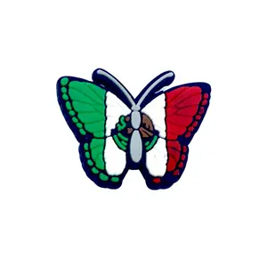 Mexico Butterfly Shoe Charm