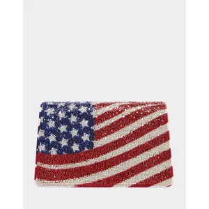 Betsey Johnson OH MY STARS! CROSSBODY RED/WHITE/BLUE