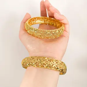 2pcs-Open Bracelet, Elegant Flower Carved Design, Minimalist Ethnic Design, Suitable for Daily Wear and Weddings, Perfect Valentine's Day Gift for Women Adjustable Promise Ring with Heart Box