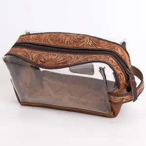 American Darling Clear Bag Hand Tooled Genuine Leather Western Women Handbag Purse | for Cute