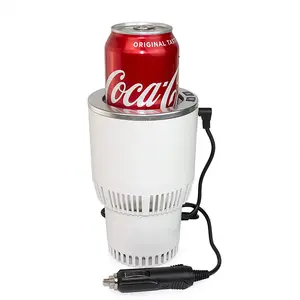 Smart Car Cup Holder Warms & Cools Drinks on the Go with Temperature Control Display for All Vehicles