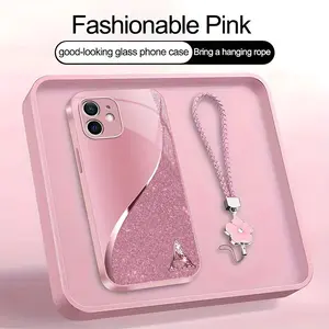 Suitable for [iPhone 12] high-end women's phone case,choose any of the 26 letters, print the printed pattern ✨ , drop-resistant, affordably priced,fingerprint-resistant  995