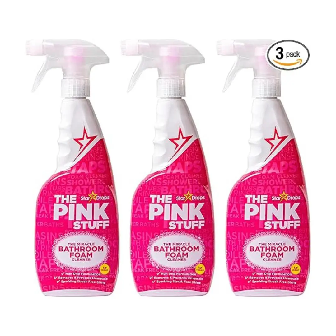 The Miracle Bathroom Foam Cleaner 750ml 3-Pack Bundle (3 Bathroom Foam Spray)