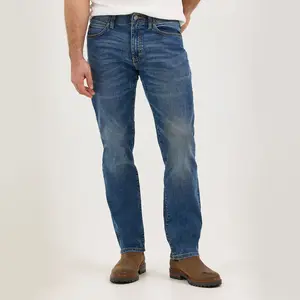 Men's Stretch Jeans, New Model, straight leg