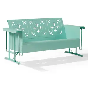 Crosley Azalea Retro Outdoor Sofa Glider