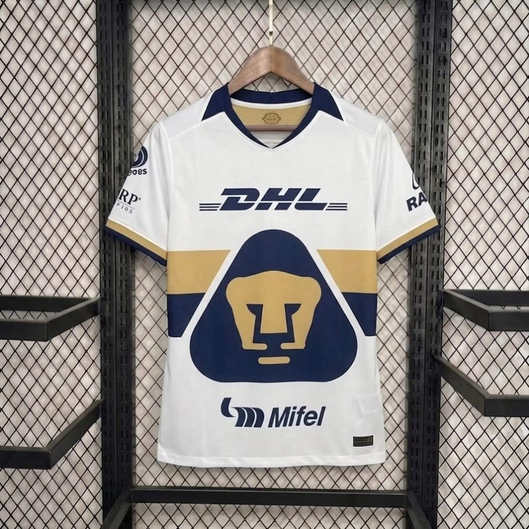 [Hot Sale] - Pumas UNAM 2025-26 Home Soccer Jersey - Full Print Logo
