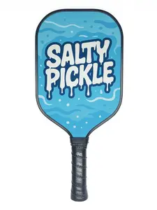 SaltyPickle Pickleball Paddle T700 Raw Carbon Fiber 16mm High-Quality Dripstrike Racket for Expert-Level Responsiveness and Power