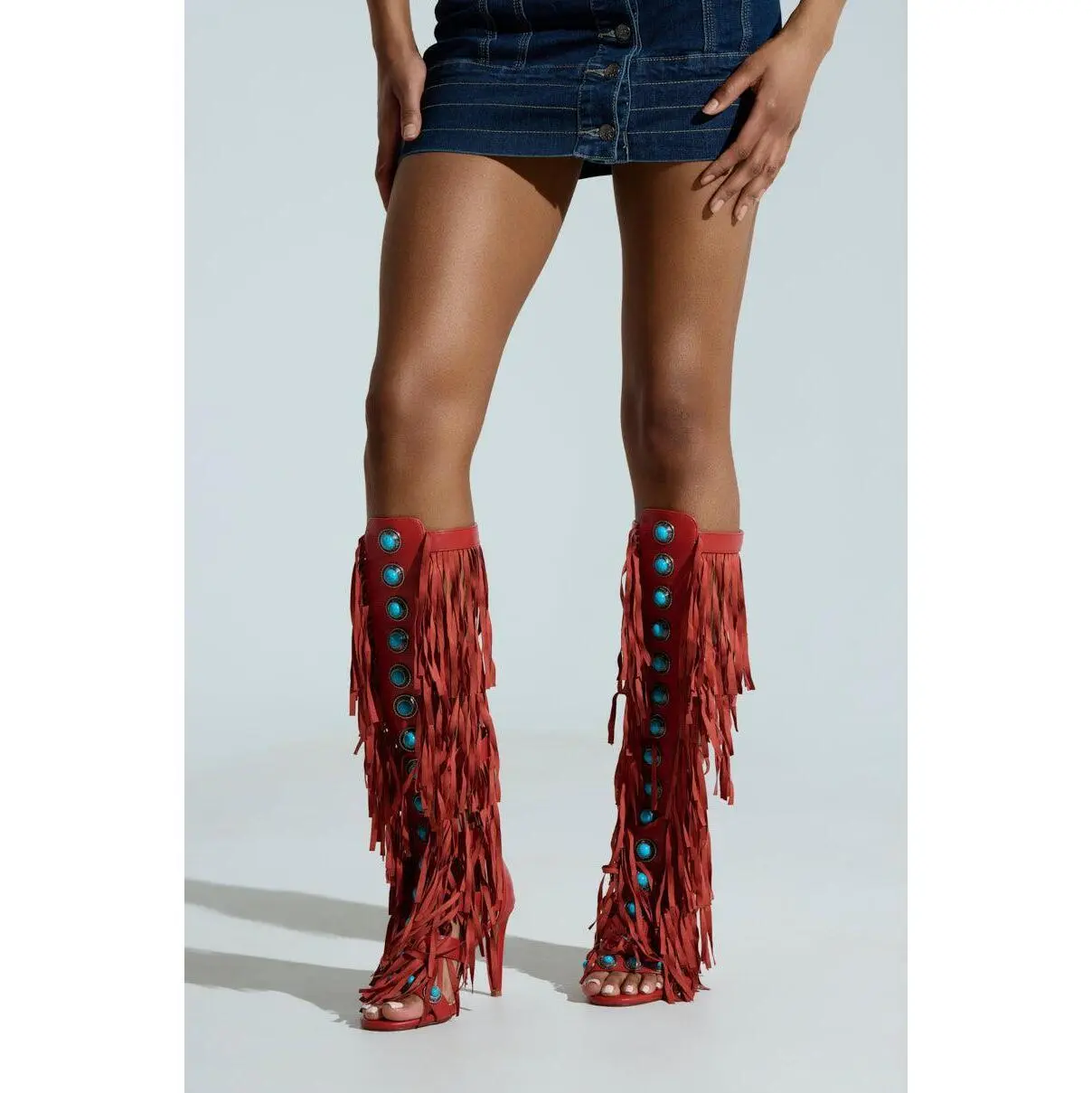 AZALEA WANG AMADEO RED SANDAL - TikTok Shop