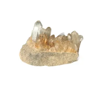 Lemurian Quartz Cluster Crystal Decorative