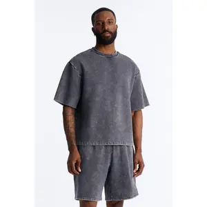 On The Go Washed Tee - Charcoal