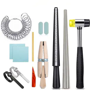 Complete Ring Making & Sizing Tool Kit for Jewelry Repair, Resizing, Beginners & Professionals