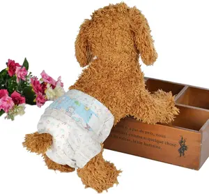 Disposable Dog Diaper Pet Diaper Female for Teddy Bichon Frise Poodle Pet Dog