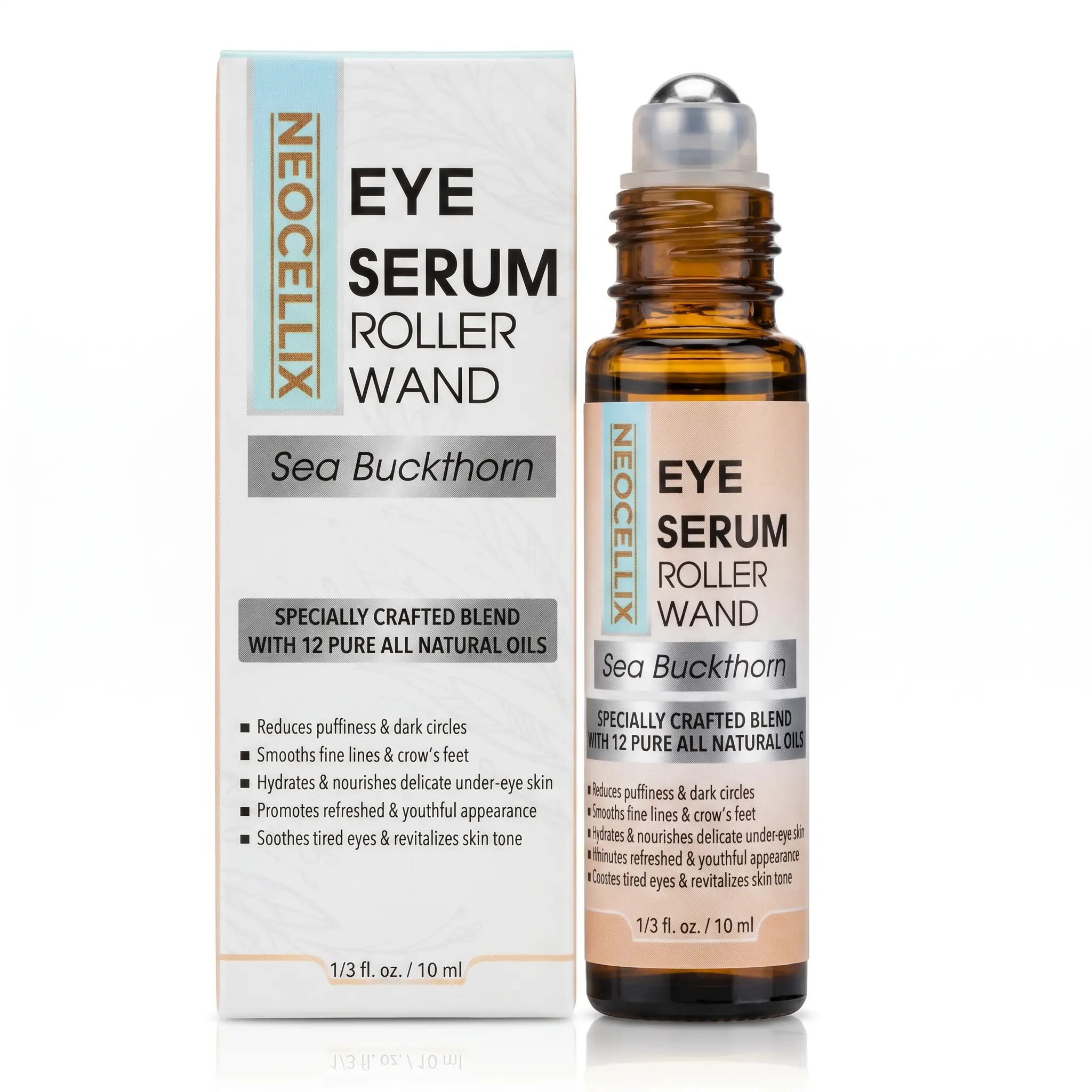 Eye Serum Oil Roller | Made in Usa - 10 ML