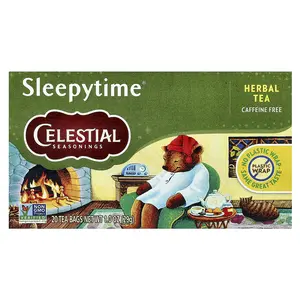 Celestial Seasonings Herbal Tea, Sleepytime®, Caffeine Free, 20 Tea Bags, 1 oz (29 g)
