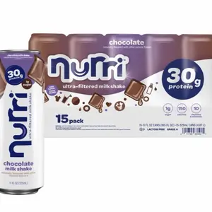 Nurri 30g Protein Shake, Chocolate, 11 fl oz , 15-pack
