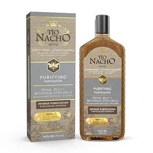 Tio Nacho Conditioner, Purifying with Royal Jelly, Infused with Botanical Stem Cells for Intense Hair and Scalp Purification + Detoxifying Balance, 14 Fluid Ounces - 1 Pack