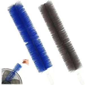 Fan Cleaning Brush Bendable Duster: 2-Pack Ceiling Fan  Cleaner, Microfiber  forfor Ceiling, , Curtains,Air Vents