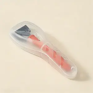 2/4pcs  Men’s Portable Travel Razor Case Plastic Storage Container, Perfect for Outdoor Camping & Daily Use