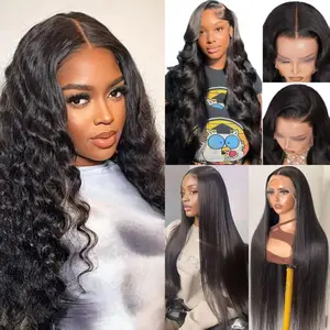 TU【Combo sale 30"&30"&30"】" 3 wig'' 13x4 Deep Wave Lace Front Wigs Human Hair 180% Density Human Hair Wigs for Black Women