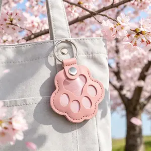 Pet hair storage pendant keychain pendant cute fun lucky cat claw bag accessories accessories