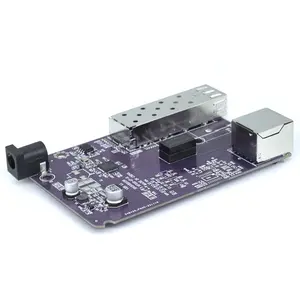1 Electric 1 Fiber 100M Reverse POE Switch Circuit Communication Board