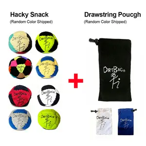 [DirtBag]Classic DirtBag Hacky Sack Footbag Lightweight Portable Footbag For All Ages Outdoor Fun