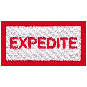 Expedite Embroidered Pencil Tab Expedite Embroidered Pencil Tab