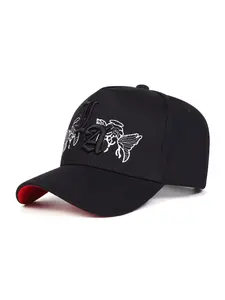 Unisex Gothic La Butterfly Baseball Hat, Adjustable Sun Protection Casual Cap, Ideal for Spring Fall Travel Beach Vacation