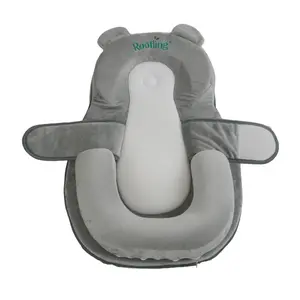 Rootling Nursing Cushion, 10° Inclined Breastfeeding Support - Detachable Wedge Design, Adjustable Footrest, Breathable Mesh Fabric