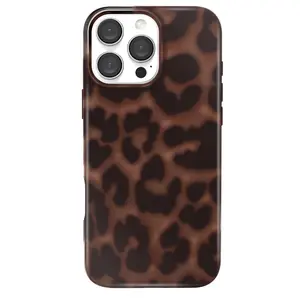 Leopard iPhone Case - Cute & Trendy Phone Cases for iPhone with Stylish Girly Design and Shockproof Protection