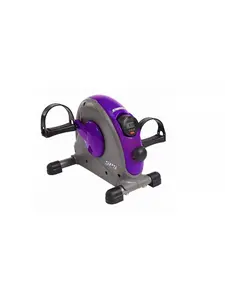 Stamina Products 15-0142 Adjustable Mini Exercise Bike - Smooth Pedal System, Purple, for Cardio at Home, Resistance Training to Build Strength
