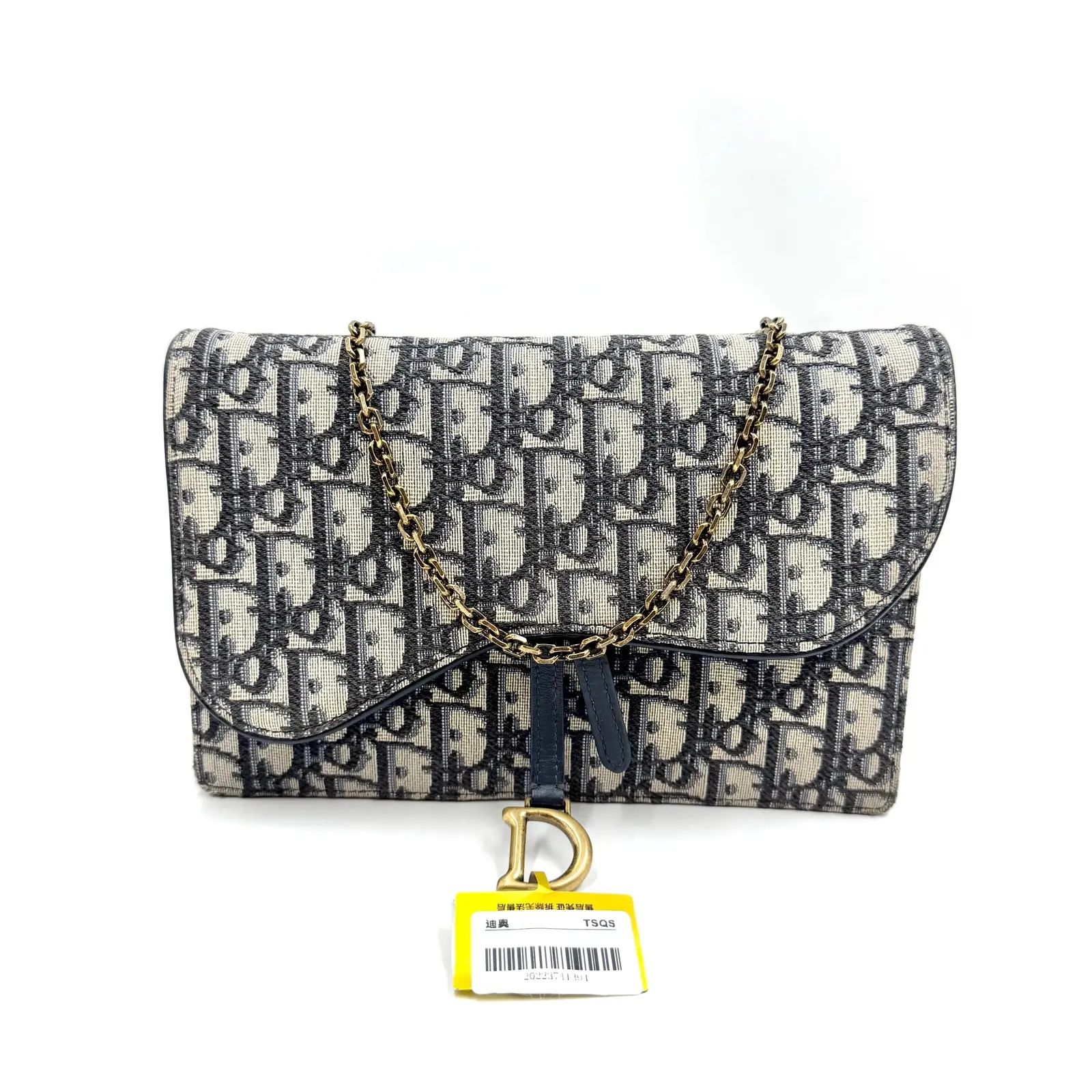Pre-owned Dior AS SHOWN Clutches & Wristlets HZ 4244 Christian Wallet 26.04.27