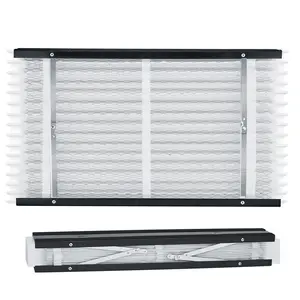 VEVOR 16 x 28 x 4 Furnace Filter,  MERV 13 HVAC Ac Filters,12-Month Electrostatic Pleated Air Conditioner Filters, 2-Pack (Actual Size: 16.34 x 27.76 x 3.98 Inch) for Capturing Dust, Smog, Pet Dander