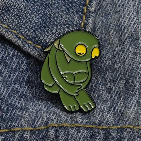 Cute Frog Design Brooch, Fashion Alloy Badge for Women & Men, Brooch Pin Clip, Enamel Pin Suitable for Backpacks, Jeans, Scarves, Hats Decoration, Durable Metal Pins, Men Accessories