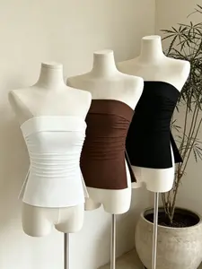 Women's Sweet Versatile Casual Halter Top, Comfortable Breathable Fashion Design, Perfect for Daily Wear, Ideal Gift Choice, Womenswear