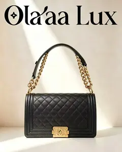 Pre-owned CHANEL Classic Flap Shoulder Bag LE BOY