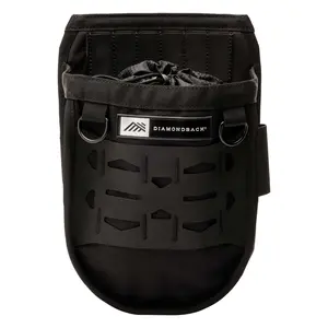 Diamondback Bolt Bag X - DiamondSkin™ Nylon/Vinyl Laminate, RipStop Closure, HypaLock™ Grid, Tool Slot, D-Rings, Compatible with Tempo Belt
