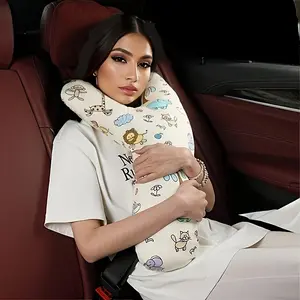 Home Pillow Car Seat Belt Travel Comfort Cushion Y-Shaped Neck Pillow Recliner