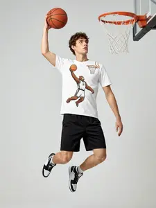 Gorilla Basketball Star 11 Jersey T-Shirt, Funny Animal Sports Tee, Basketball Lover Gift