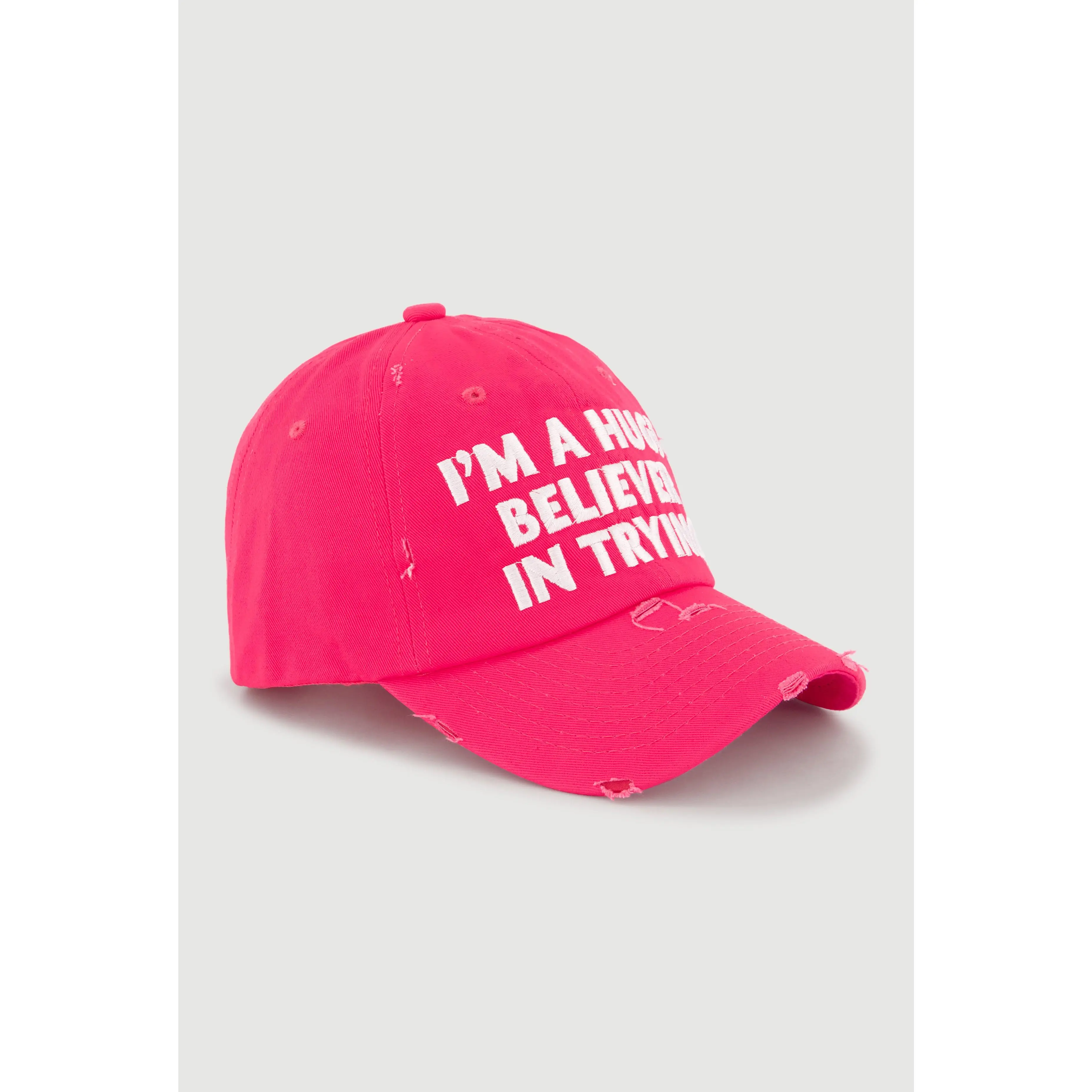 Im A Huge Believer In Trying Baseball Cap
