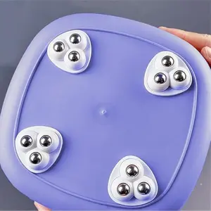 8-Piece Self-Adhesive Rollers, 360-Degree Rotating Mini Universal Wheel Set, Appliance Casters, with 3 Stainless Steel Balls