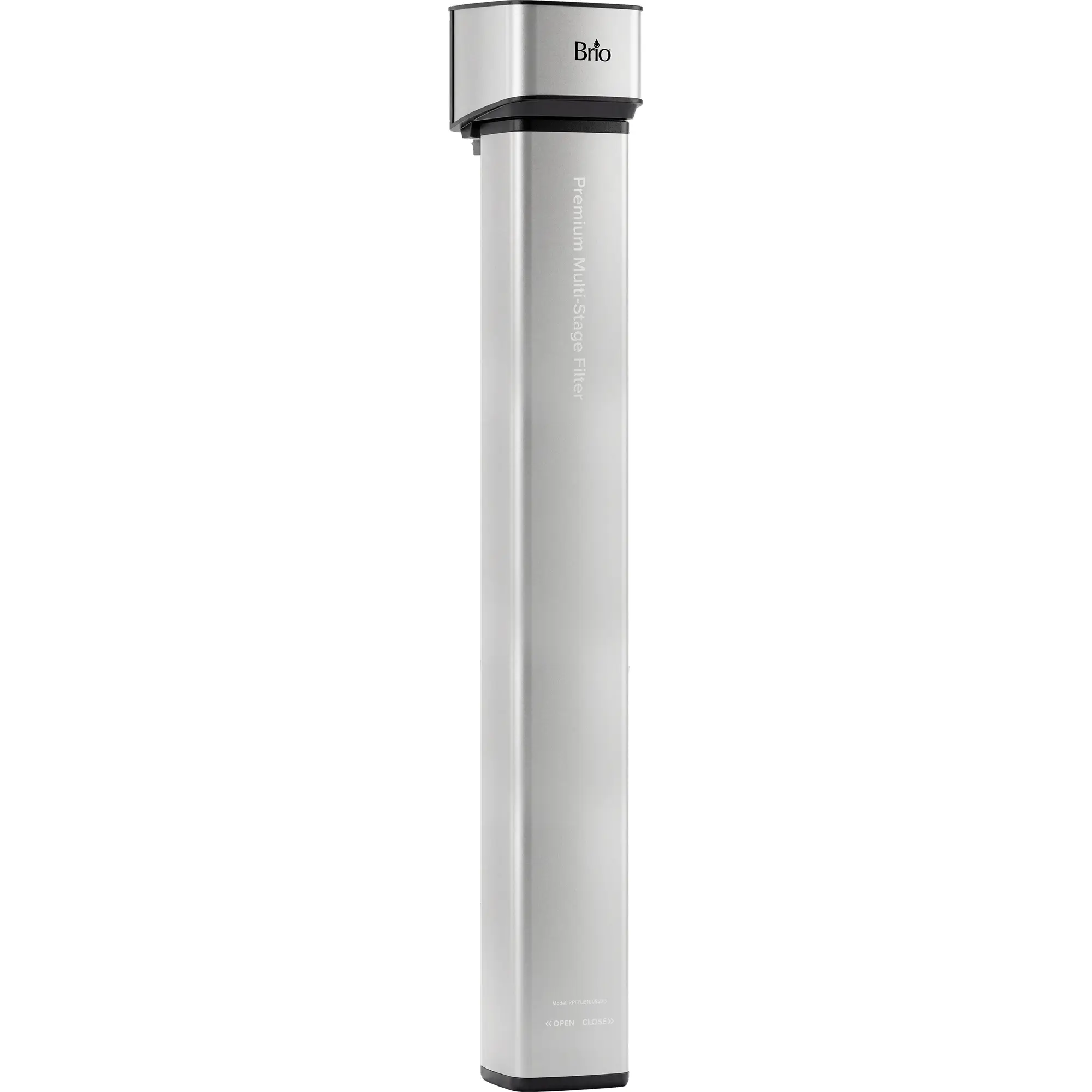 26" Premium Under Sink Contaminant Filter System, Compact PFAS-Removal Model with Replaceable Cartridge, Ideal for Apartments, Eliminates Plastic Waste, Nsf Certified